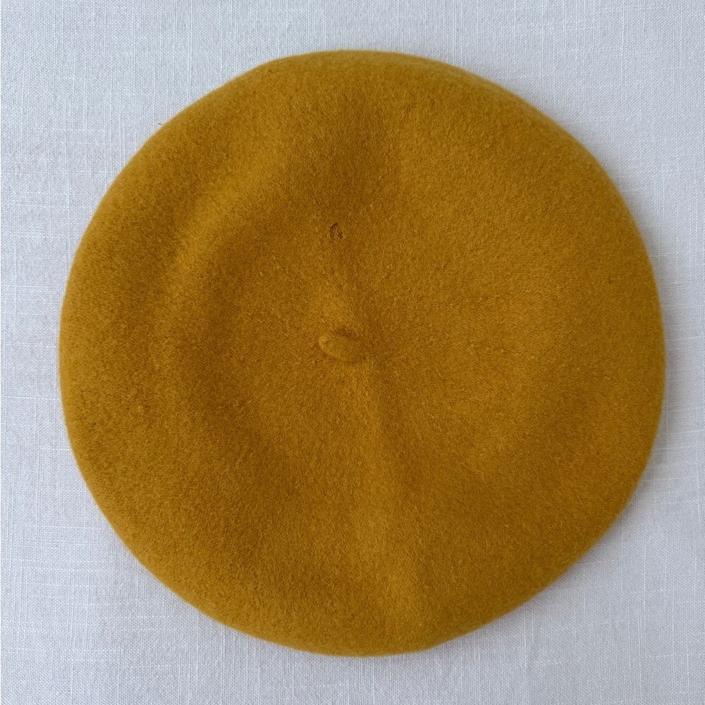 Mustard Yellow Beret